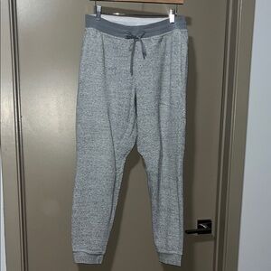 lululemon athletica Men's Heather Gray Waffle Jogger Sweatpants